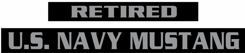 U.S. NAVY MUSTANG LICENSE PLATE FRAMES