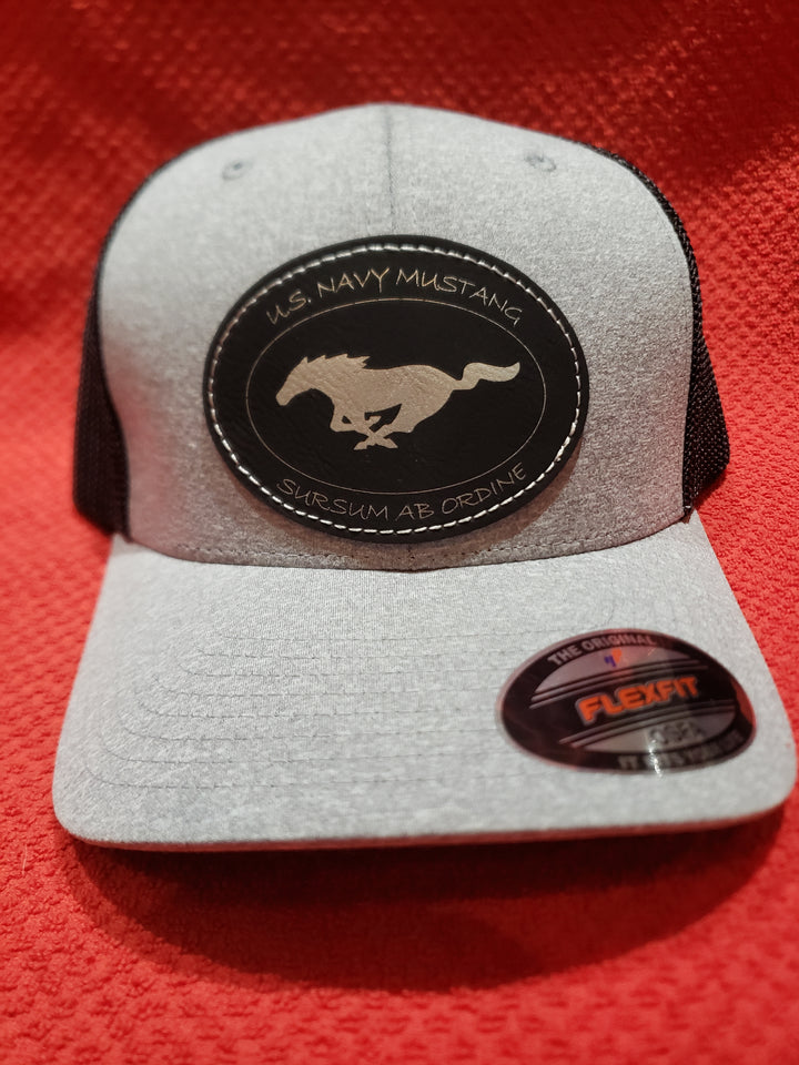 U.S. Navy Mustang Laser Engraved Ball Cap