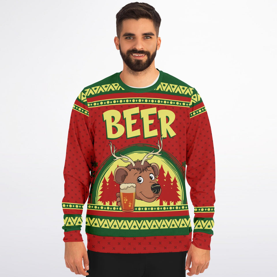 BEER Christmas Sweatshirt