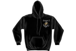 Chrome dog Sempri fi Hooded Sweatshirt