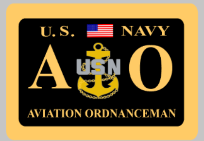 Custom Aviation Ordnanceman Snap Back Hat in Black