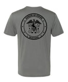 U.S. Navy Mustang Gildan Brand Polyester Moisture Wicking T-shirt