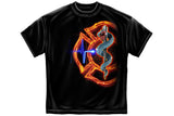 Fire Rescue full front Maltese Short Sleeve T Shirt