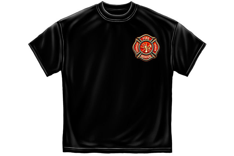 Classic Fire Maltese Short Sleeve T Shirt