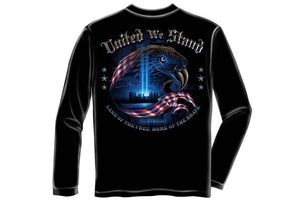 United We Stand, The Home Of The Free 9/11 Long Sleeve T-Shirt