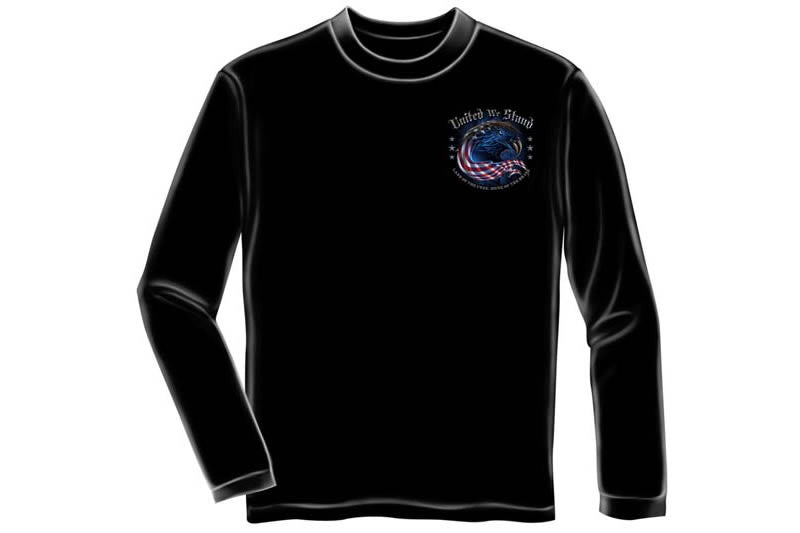 United We Stand, The Home Of The Free 9/11 Long Sleeve T-Shirt