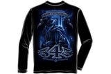 Firefighter 9/11 You Will Never Be Forgotten 343 Long Sleeve T-Shirt