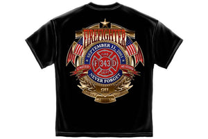 Firefighter Badge Of Honor Short Sleeve T Shirt