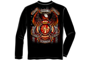 True Hero Firefighter Long Sleeve T-Shirt