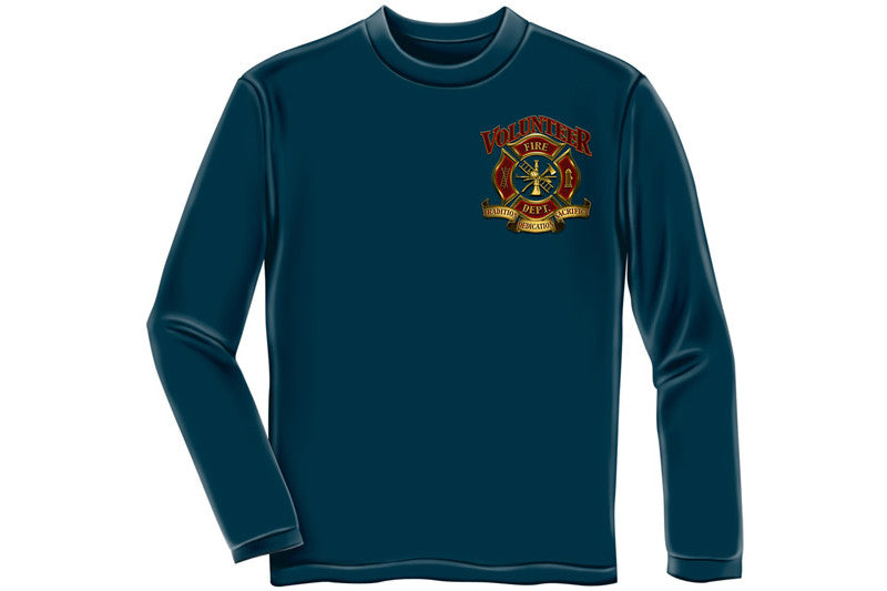 Volunteer Firefighter Long Sleeve T-Shirt