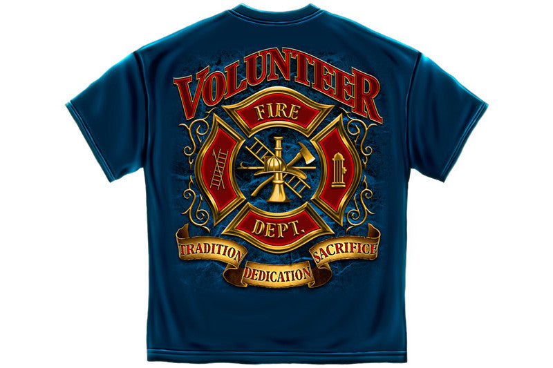 Volunteer Firefighter Short Sleeve T Shirt