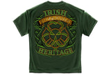 Irish Firefighter Heritage Short Sleeve T Shirt