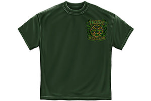 Irish Firefighter Heritage Short Sleeve T Shirt