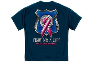 POLICE Race For a Cure Short Sleeve T Shirt