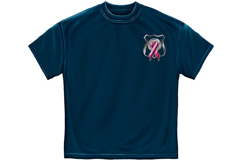 POLICE Race For a Cure Short Sleeve T Shirt