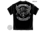 Steel Fire wings With Foil Stamp Short Sleeve T Shirt