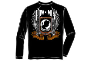 POW CHROME WINGS Long Sleeve T-Shirt
