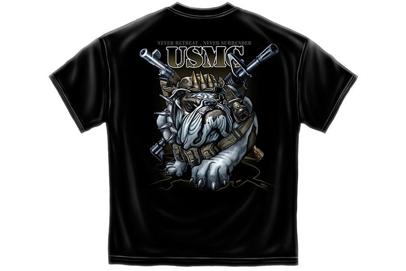 NEVER RETREAT NEVER SURRENDER Short Sleeve T Shirt