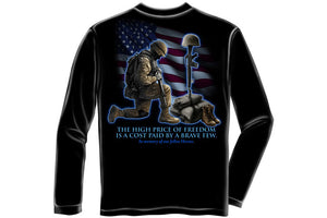 Soldiers Cross Long Sleeve T-Shirt