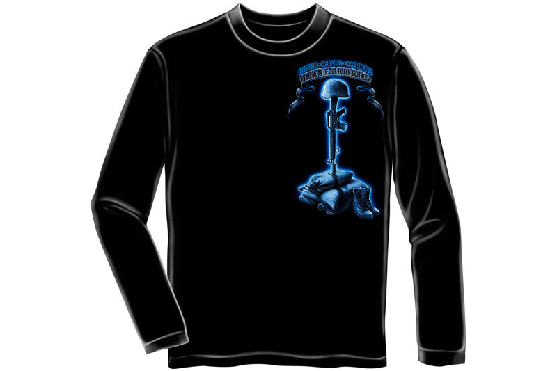 USMC NEVER FORGET Long Sleeve T-Shirt