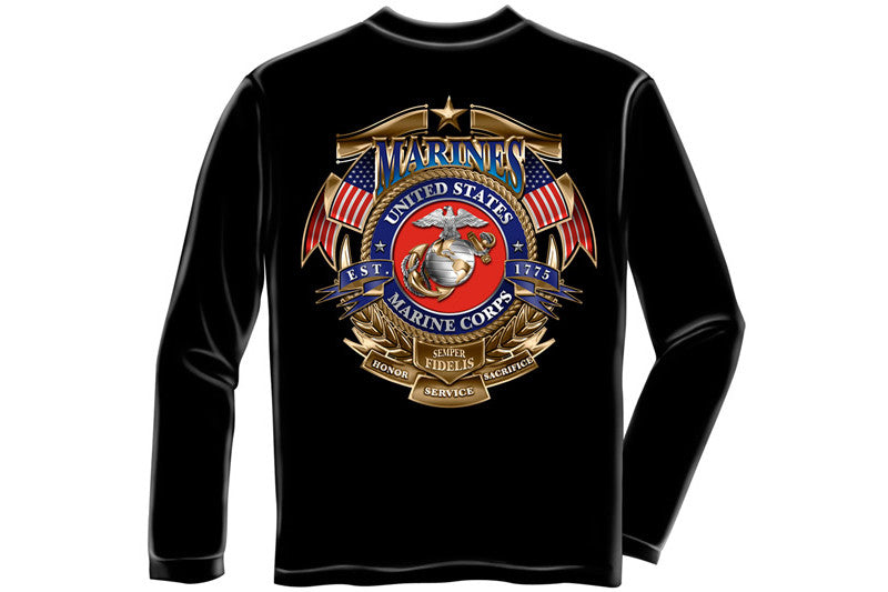 Badge of Honor Long Sleeve T-Shirt