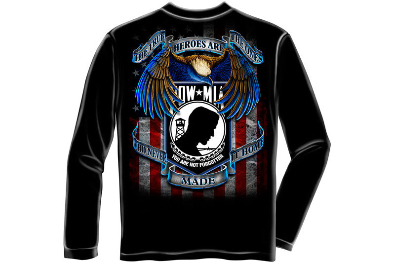 TRUE HEROS POW MIA Long Sleeve T-Shirt