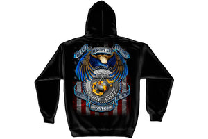 True hero MARINES Hooded Sweatshirt