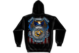 True hero MARINES Hooded Sweatshirt