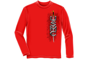 USMC-SEMPER FIDELIS Long Sleeve T-Shirt