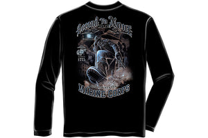 USMC Second to None Long Sleeve T-Shirt