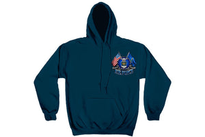 DOUBLE FLAGE AIR FORCE EAGLE Hooded Sweatshirt