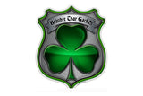 Policeman's Irish Brotherhood Reflective Decal