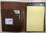 U.S. Navy Mustang Junior Leather Portfolio