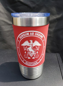 U.S. Navy Mustang 20oz Tumbler Travel Mug - Asst Colors