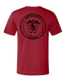 U.S. Navy Mustang Gildan Brand Polyester Moisture Wicking T-shirt