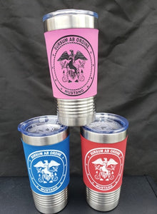 U.S. Navy Mustang 20oz Tumbler Travel Mug - Asst Colors