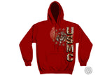 USMC PRID DUTY HONOR STARS FOIL STAMP Hooded Sweatshirt