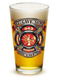 Fire Honor Courage Sacrifice "All Gave Some" "Some Gave All" 343 badge 16oz - Set of 2