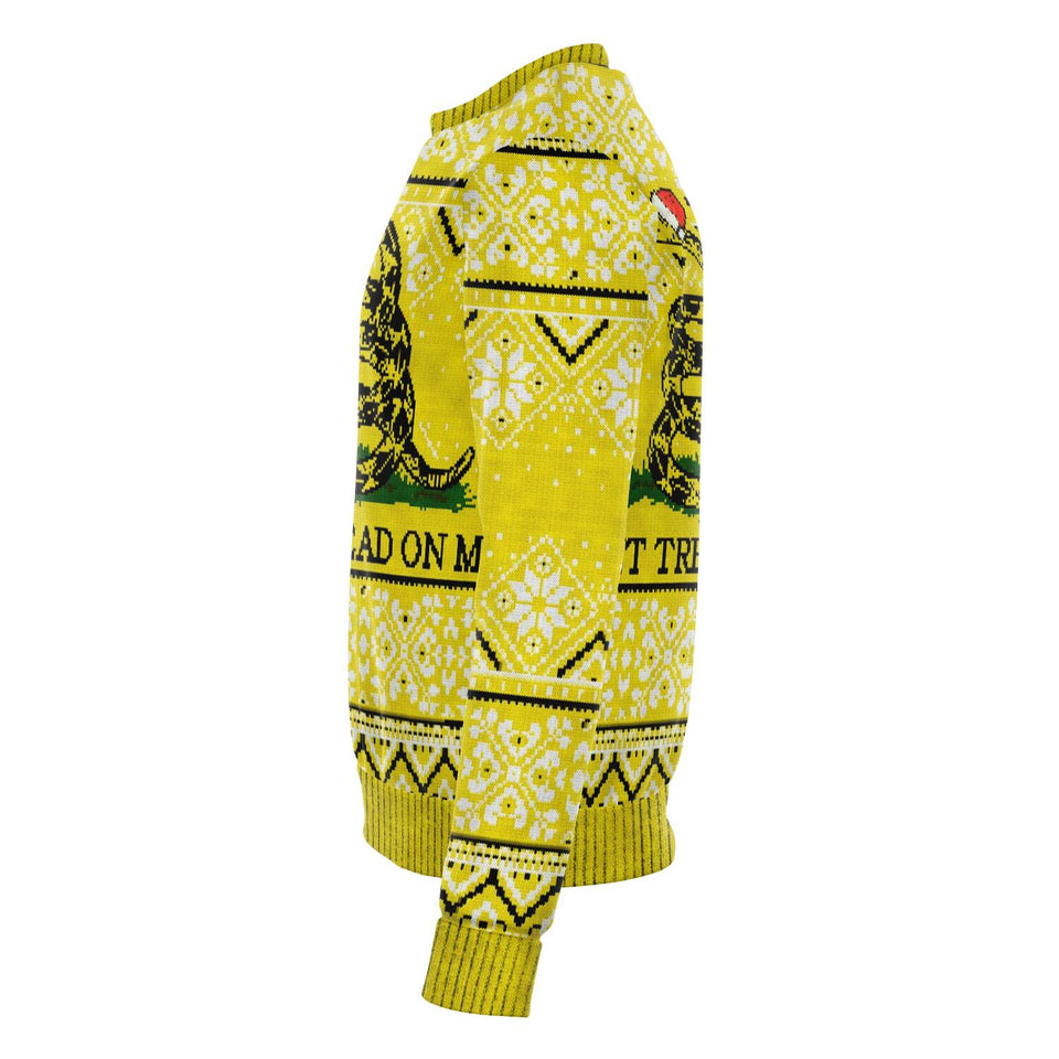 Don't Tread On Me Christmas Sweatshirt