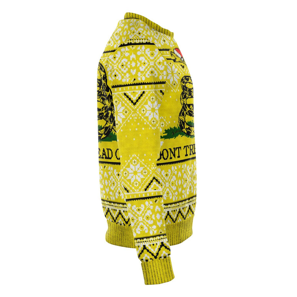 Don't Tread On Me Christmas Sweatshirt