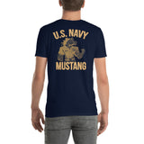 U.S. Navy Mustang LDO/CWO Short-Sleeve Unisex T-Shirt