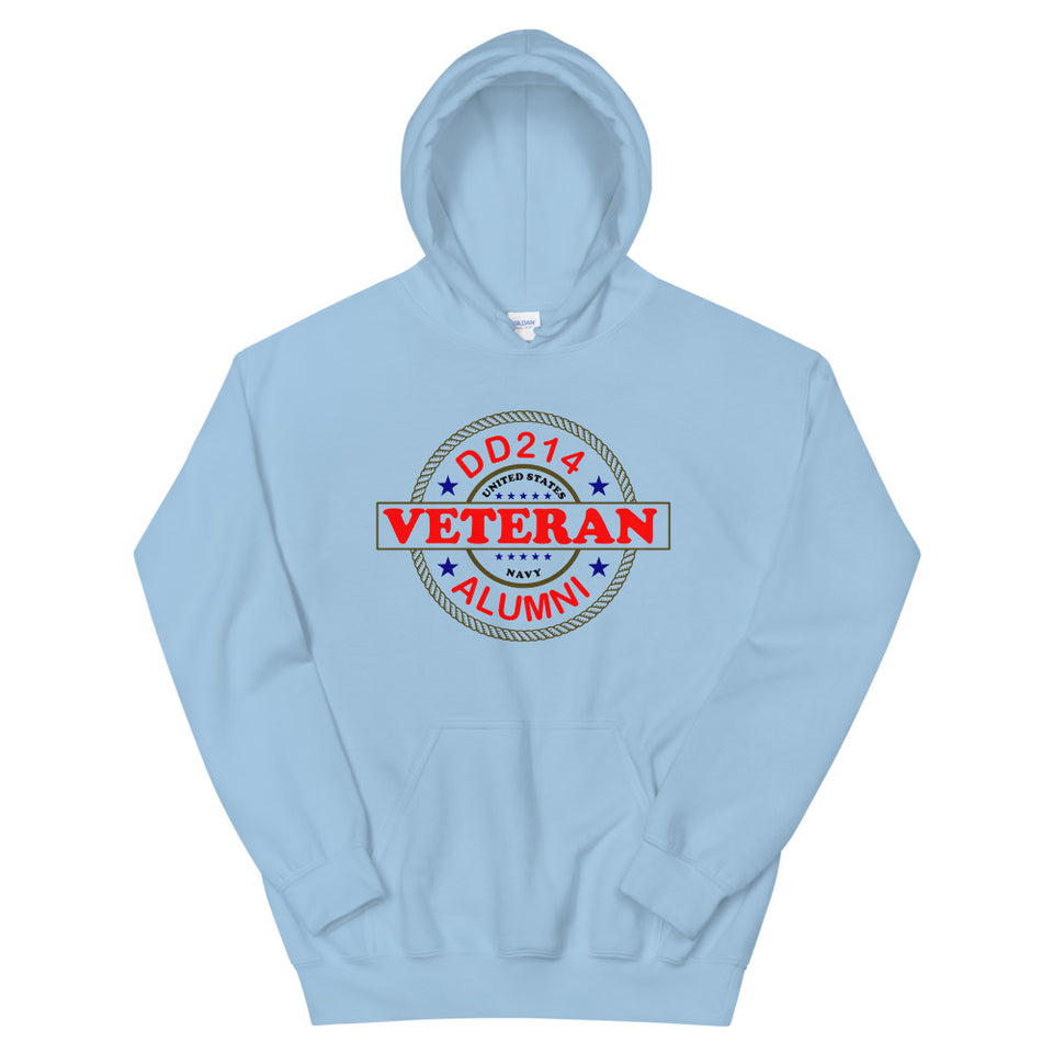 DD-214 Alumni Navy Veteran Unisex Hoodie