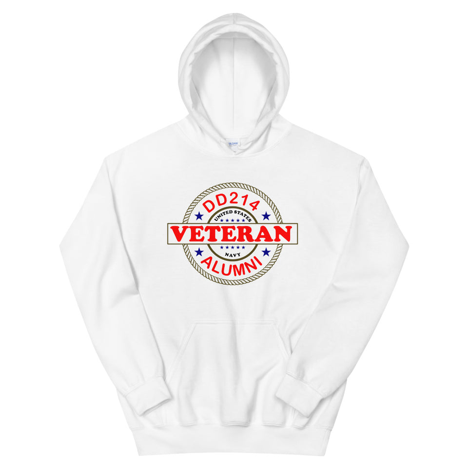 DD-214 Alumni Navy Veteran Unisex Hoodie