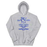 Old School Navy Mustang Hooded Sweatshirt