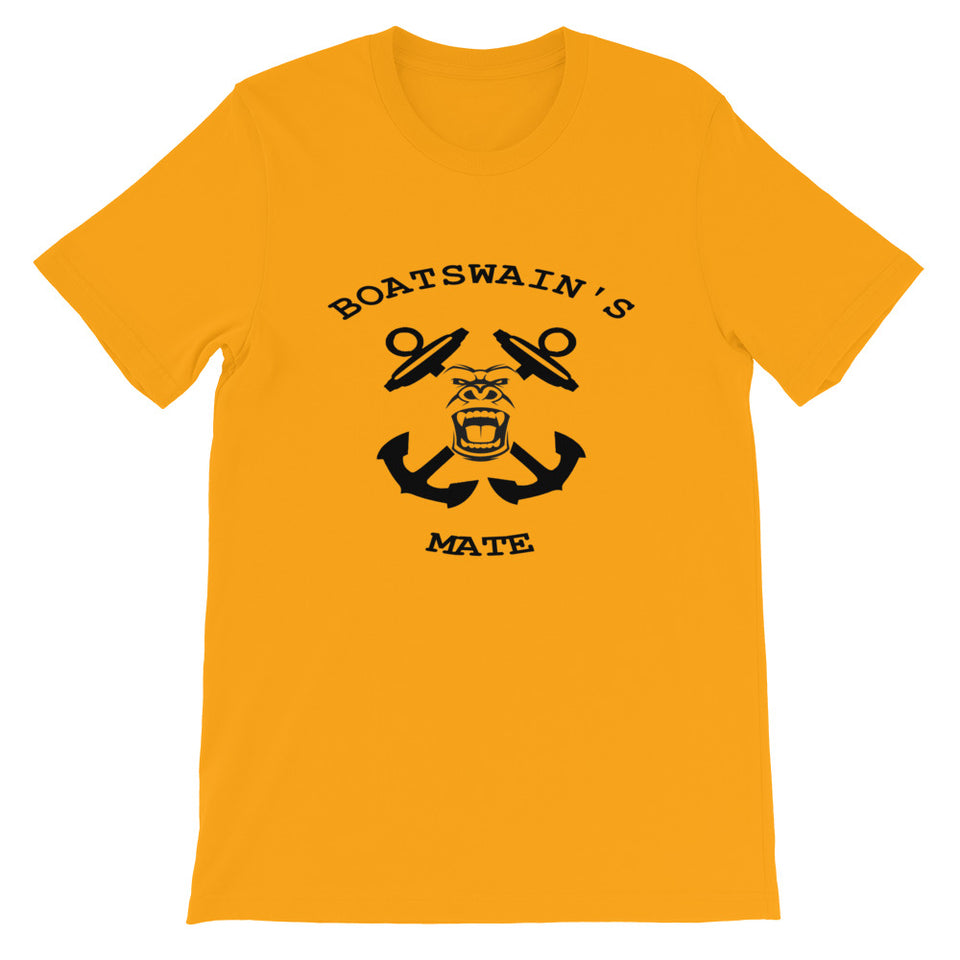 Boatswain's Mate Deck Ape "Turn To!" Short-Sleeve Unisex T-Shirt