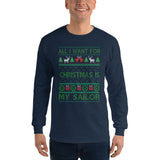 All I Want For Christmas Is My Sailor Long Sleeve Christmas T-Shirt