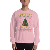 Let's Get Lit Unisex Christmas Sweatshirt