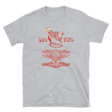 Navy Old School Mustang Red Short-Sleeve Unisex Tee