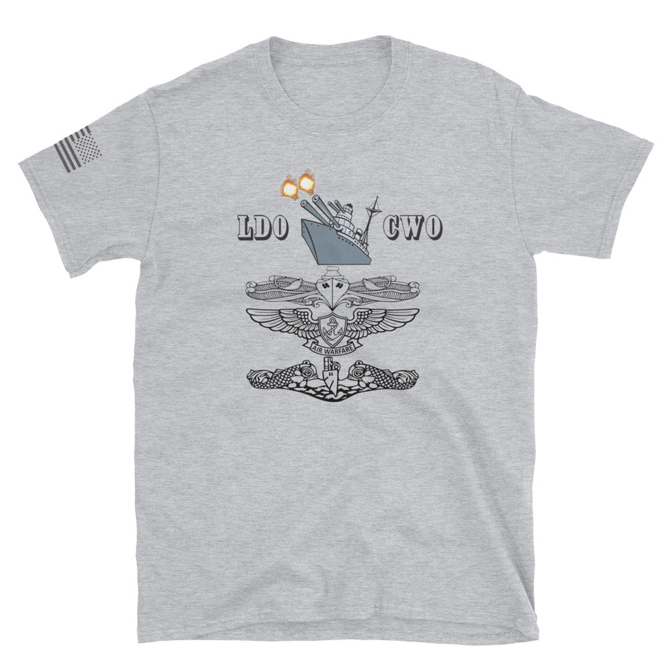 Old School Navy Mustang Short-Sleeve Unisex Tee