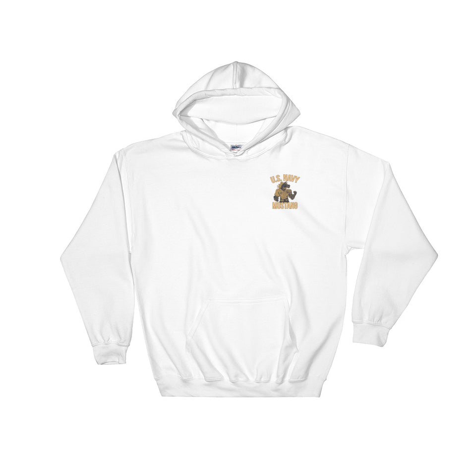 US Navy Mustang Hooded Sweatshirt